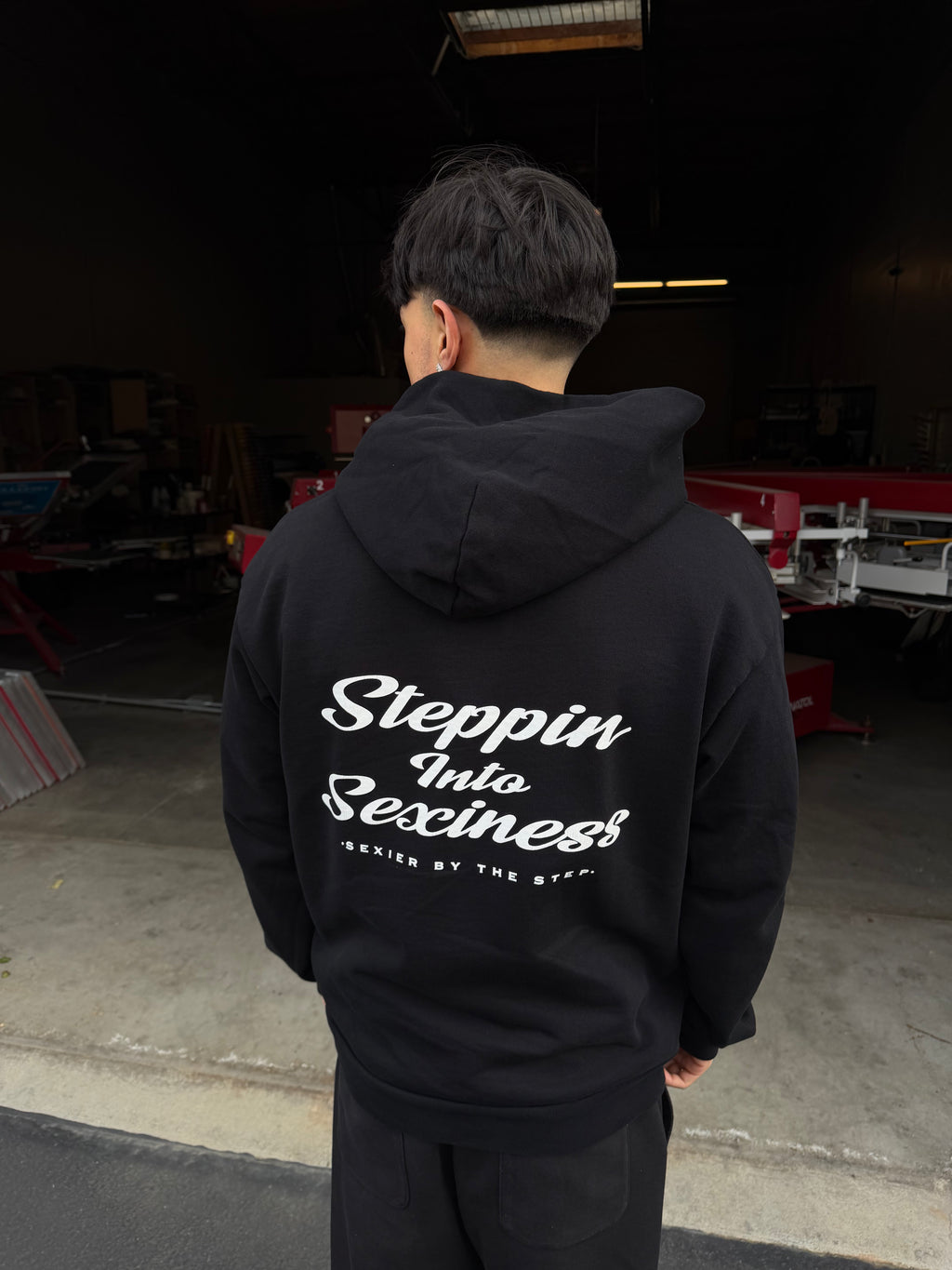 " Sexier By The Step " Oversized Hoodie